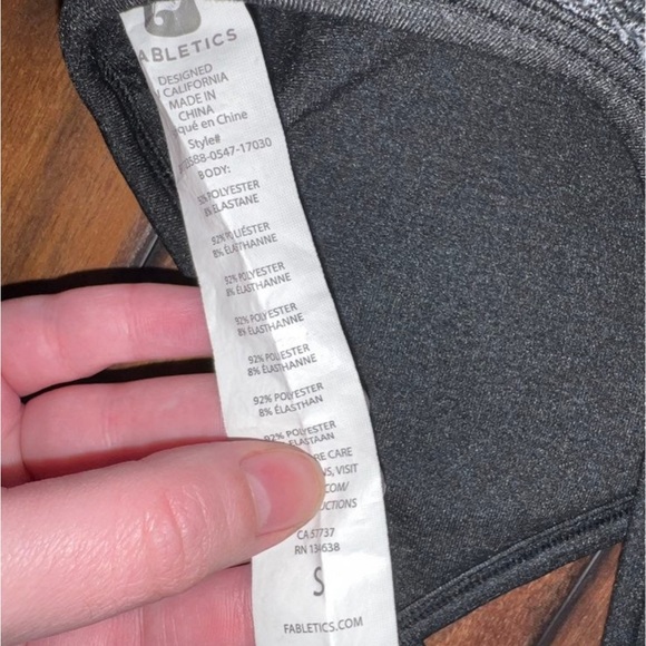 Fabletics Small Pad Sports Bra - Picture 2 of 2